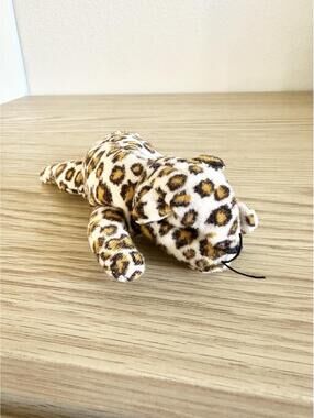 Freckles the Spotted Leopard McDonalds Ty Beanie Baby Miniature Plush Soft 1993